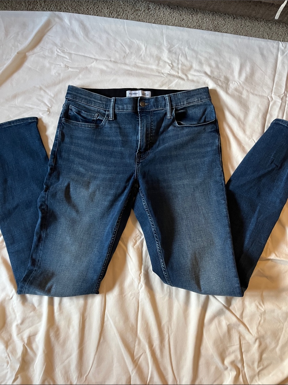 Men’s Slim Fit Dark Blue Jeans